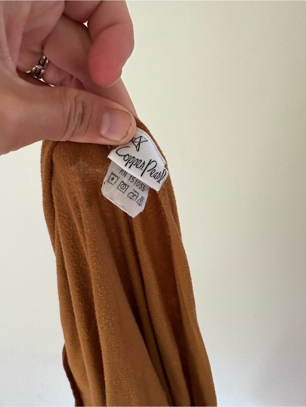 Copper Pearl Camel Baby Swaddle